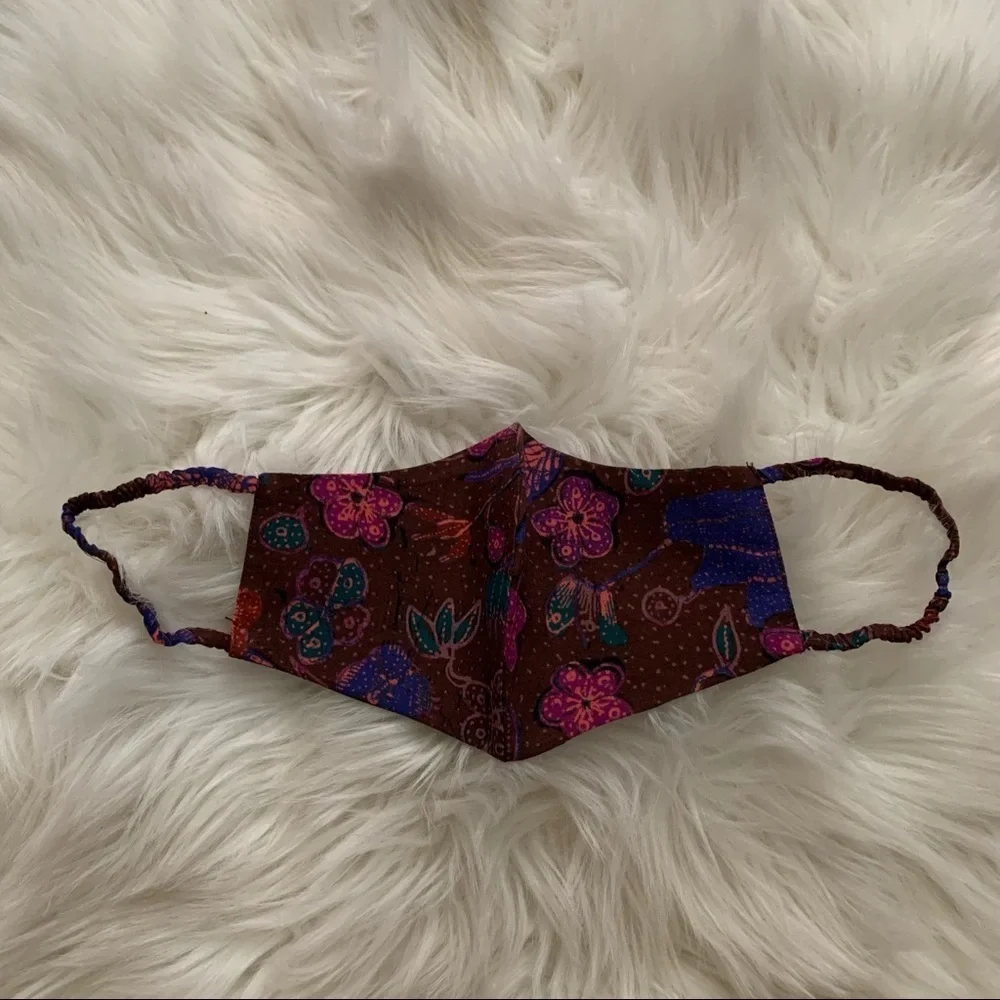 Ulla Johnson Multicolor Face Mask One Size